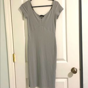 ZARA MIDI V-NECK DRESS.NEW WITH TAGS❗️